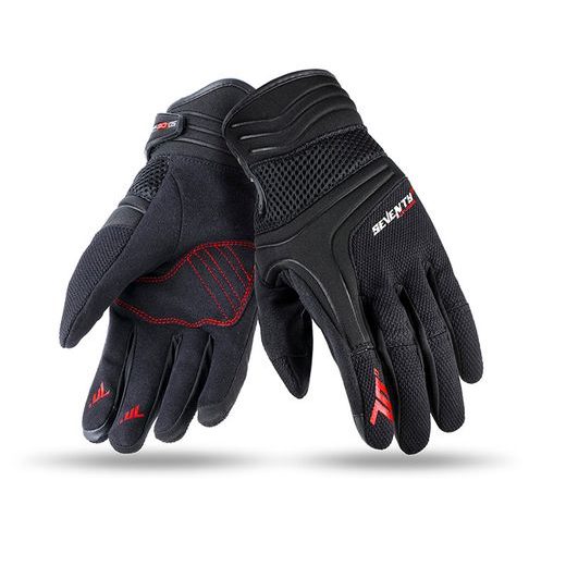 GLOVES SEVENTY DEGREES 70° SD-C18 BLACK/RED S