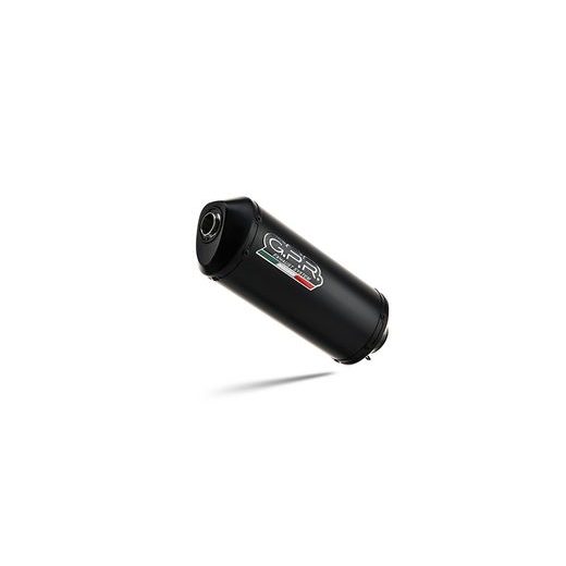 UNIVERSAL RACING SILENCER GPR GHISA TUNING.RACE.10 MATTE BLACK