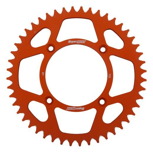 REAR ALU SPROCKET SUPERSPROX RAL-720:48-ORG ORANGE 48T, 520