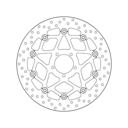 KOČIONA DISK BREMBO 78B408B1 FLOATING