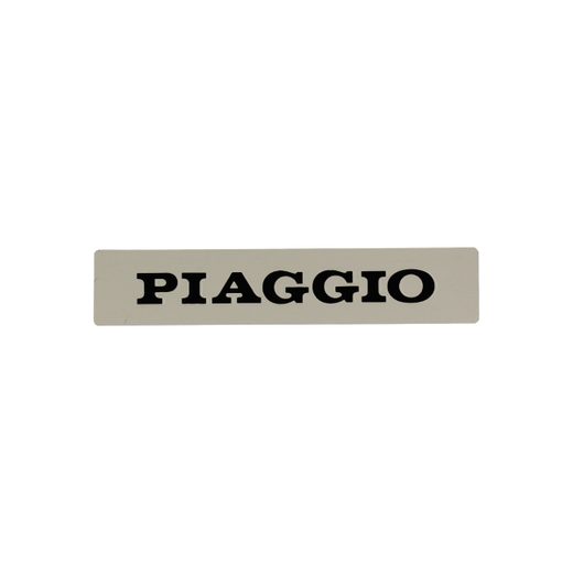 PLATE PIAGGIO RMS 142721500 SMALL ALUMINIUM