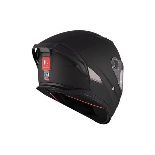 HELMET MT HELMETS BRAKER SV SOLID A1 MATT BLACK XL