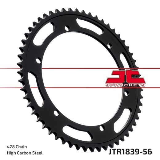 CHAIN KIT D.I.D CHAIN - SILVER CHAIN 428 VX, X-RING (X, NX, QX, XS), CHK FRONT SPROCKET JT, CHK REAR SPROCKET JT FOR YAMAHA SR 400 2014-2017