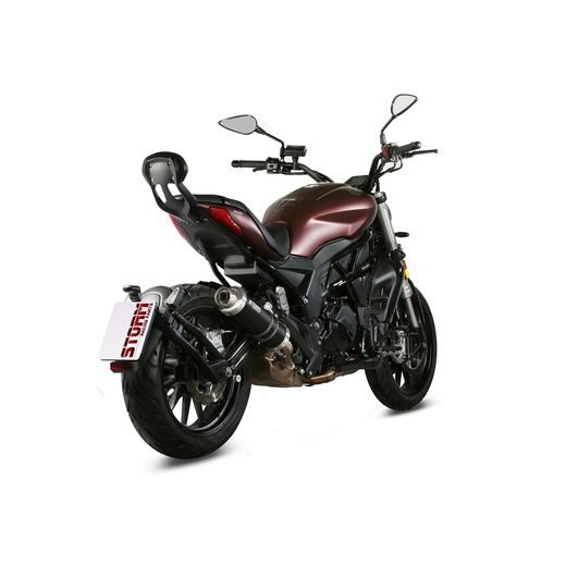 SILENCER STORM GP E.005.LXSB BLACK STAINLESS STEEL