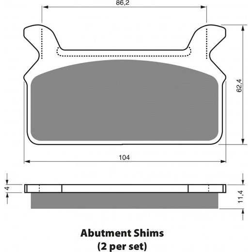 DISK PLOČICE GOLDFREN 063 S3