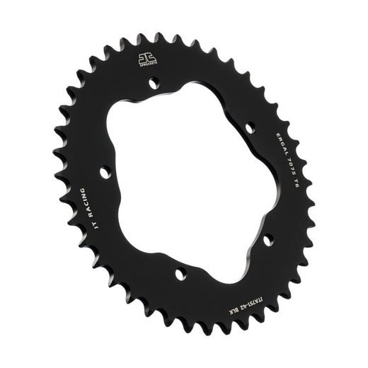 REAR ALU SPROCKET JT JTA 751-38BLK 38T, 520 CRNI
