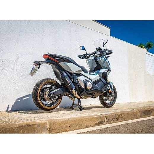 SLIP-ON EXHAUST GPR FURORE EVO4 NERO HON.262.1.FNE5 MATTE BLACK INCLUDING REMOVABLE DB KILLER AND LINK PIPE