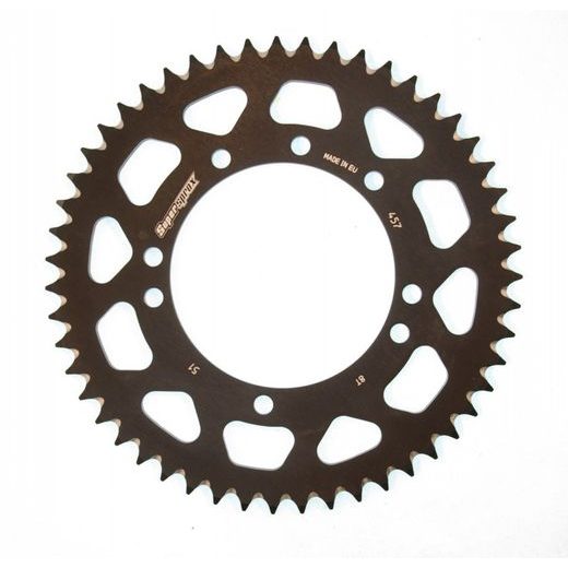 REAR ALU SPROCKET SUPERSPROX RAL-457:51-BLK CRNI 51T, 420