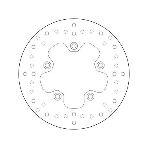 KOČIONA DISK BREMBO 68B407P3 FIX