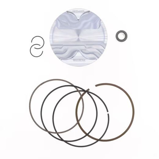 FORGED PISTON KIT ATHENA S5F07800005A D77,96MM FOR ATHENA AND OE CYLINDER