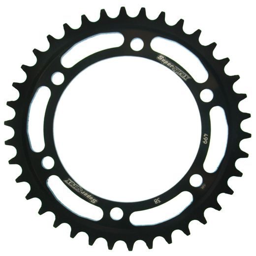 LANČENIK ZADNJI SUPERSPROX RFE-499:38-BLK CRNI 38T, 530