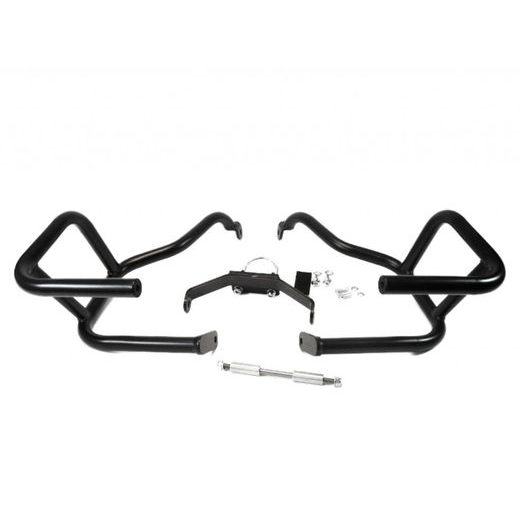 ENGINE GUARDS RDMOTO CF31KD MATT BLACK FOR SUZUKI DR 800 BIG 1991-1999