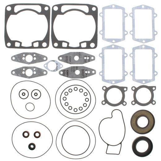 COMPLETE GASKET KIT WITH OIL SEALS WINDEROSA CGKOS 711304