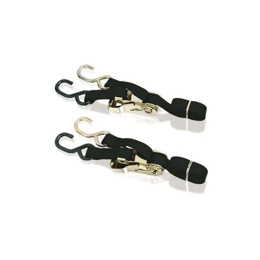 STRAPS PUIG TIE DOWN WITH HOOKS 6274N CRNI PAIR
