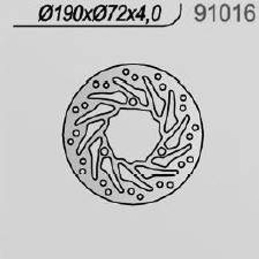 KOČIONA DISK NG 91016