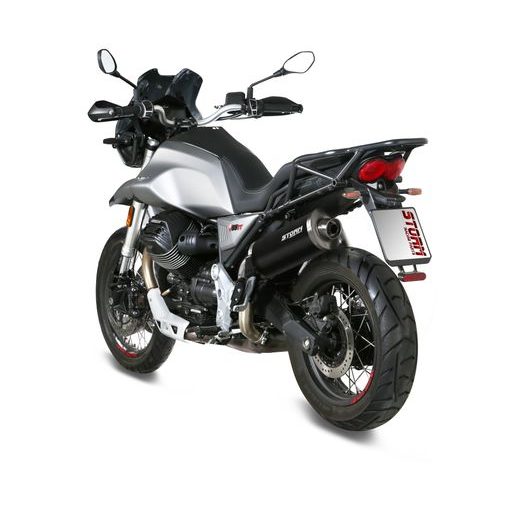 SILENCER STORM OVAL M.013.LX2B BLACK STAINLESS STEEL