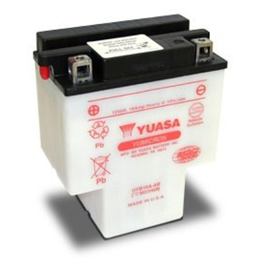 BATTERY YUASA HYB16A-AB