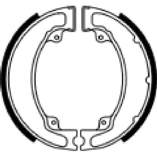 ČELJUSTI KOČNICA (PAKNE) FERODO 225129050