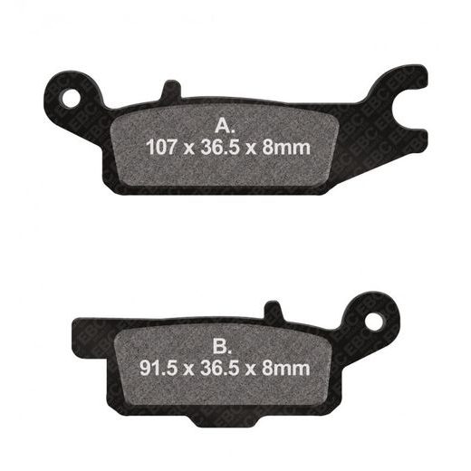 DISK PLOČICE EBC FA445R