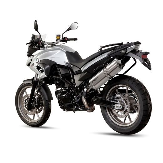 SILENCER STORM OVAL B.014.LX2 STAINLESS STEEL