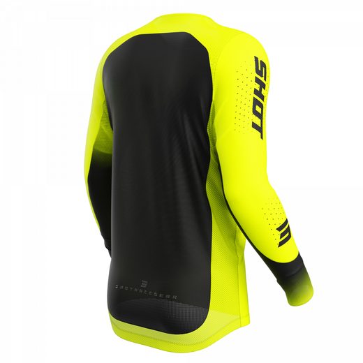 JERSEY SHOT AEROLITE PHASE A04-12A-B01 NEON YELLOW 2XL