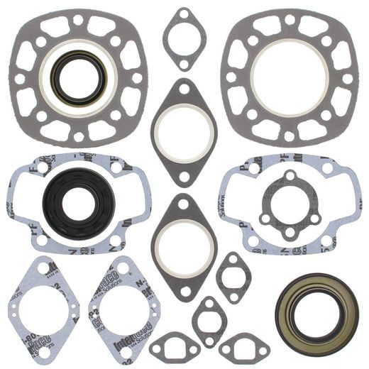 COMPLETE GASKET KIT WITH OIL SEALS WINDEROSA CGKOS 711149