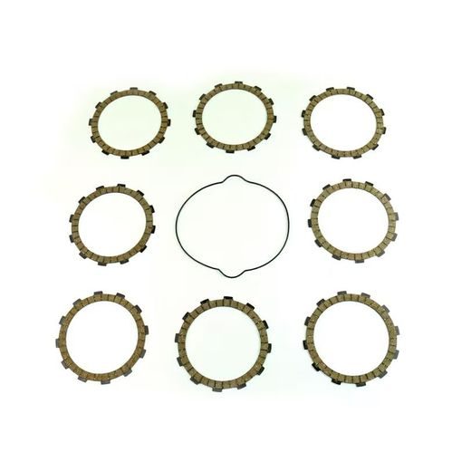 FRICTION PLATES KIT WITH CLUTCH COVER GASKET ATHENA P40230021