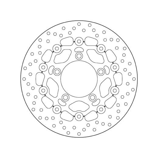 KOČIONA DISK BREMBO 78B40897 FLOATING