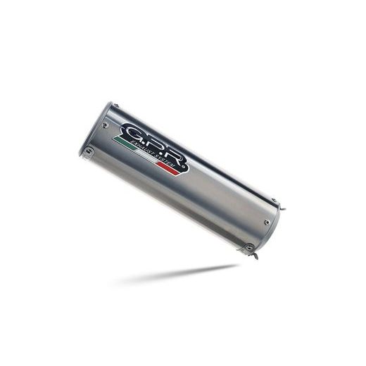 CIJELI ISPUŠNI SUSTAV GPR M3 INOX CF.19.E5.CAT.M3.INOX BRUSHED STAINLESS STEEL FOR CFMOTO 675 NK 2024-2027