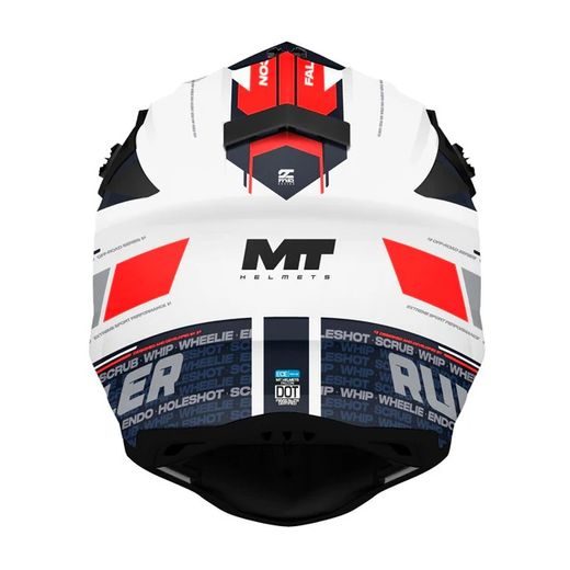 MOTOCROSS HELMET MT HELMETS FALCON S RULER A15 GLOSS M