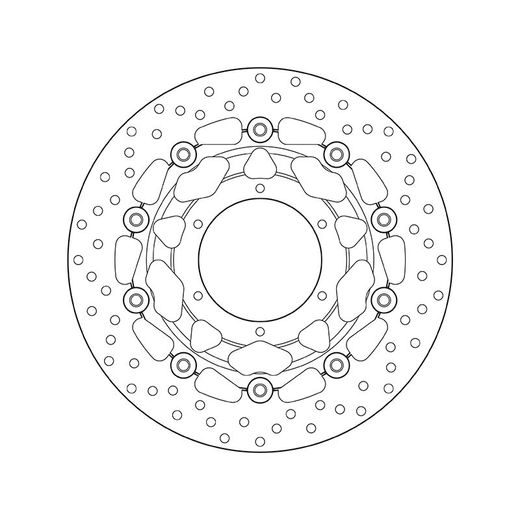 KOČIONA DISK BREMBO 78B40838 FLOATING