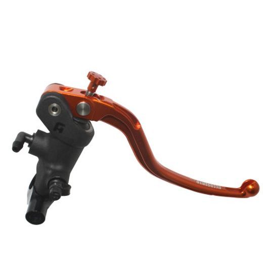 RADIAL BRAKE MASTER CYLINDER ACCOSSATO 19 X 20 WITH FIXED LEVER,ORANGE