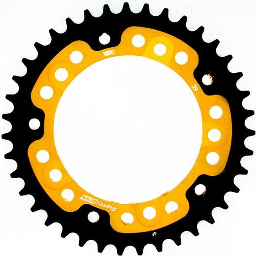 REAR SPROCKET SUPERSPROX STEALTH RST-1800:39-GLD ZLATO 39T, 530