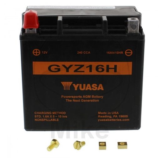 BATTERY YUASA GYZ16H