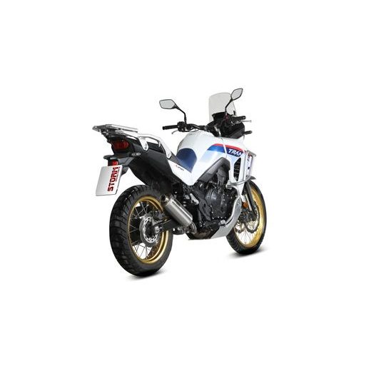 SILENCER STORM OVAL H.086.LX1 STAINLESS STEEL