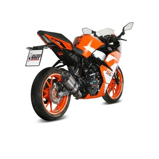 SILENCER MIVV SUONO KT.019.L7 STAINLESS STEEL / CARBON CAP