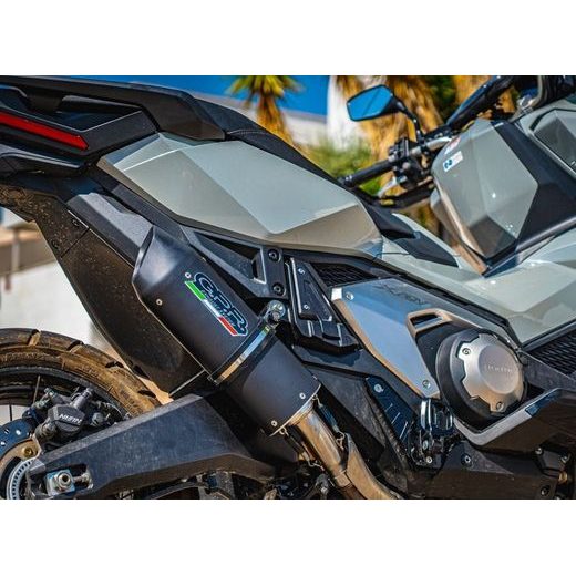 SLIP-ON EXHAUST GPR FURORE EVO4 NERO HON.262.1.FNE5 MATTE BLACK INCLUDING REMOVABLE DB KILLER AND LINK PIPE