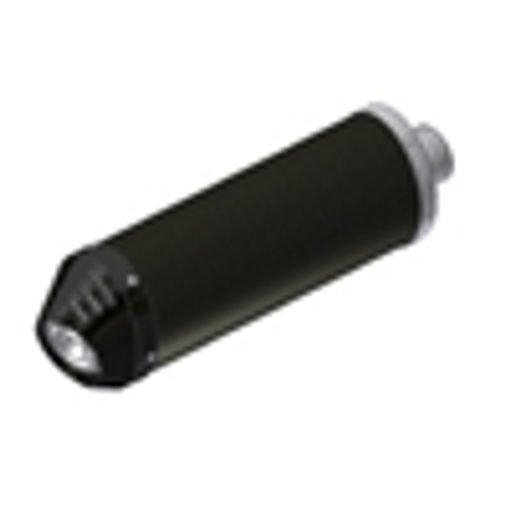 SILENCER MIVV OVALE GRANDE ACC.016.SEC CARBON/CARBON CAP L.400