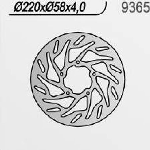 KOČIONA DISK NG 9365