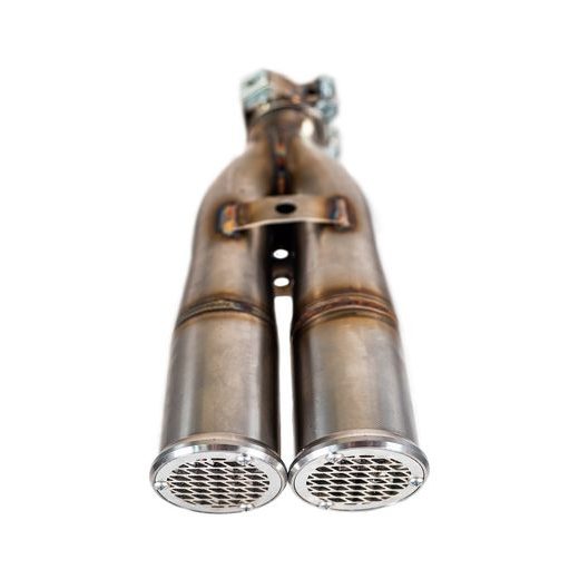 SLIP-ON EXHAUST GPR F205 Z.3.F205 BRUSHED STAINLESS STEEL