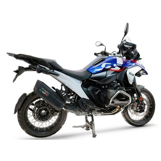 SLIP-ON EXHAUST GPR HYPER SONIC BLACK TITANIUM BM.110.HYSOBLK MATTE INOX INCLUDING REMOVABLE DB KILLER AND LINK PIPE