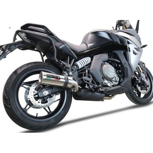 SLIP-ON EXHAUST GPR M3 INOX CF.7.1.M3.INOX BRUSHED STAINLESS STEEL INCLUDING REMOVABLE DB KILLER AND LINK PIPE