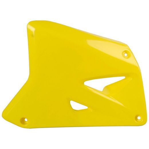 RADIATOR SCOOPS POLISPORT 8410700001 (PAIR) YELLOW RM 01
