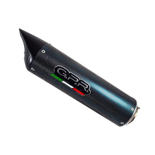 SLIP-ON EXHAUST GPR TIBURON BE.5.TIBPO INOX CARBON LOOK