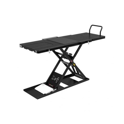 MOTORCYCLE LIFT LV8 NANO 600 SPLIT EN600HGSFE.W WITH ELECTRO-HYDRAULIC UNIT WHITE