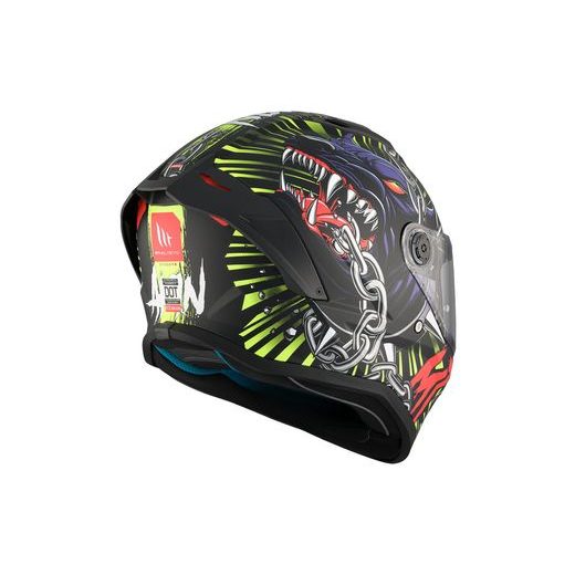 FULL FACE HELMET MT HELMETS STINGER 2 AKIN A3 MATT BLACK XS