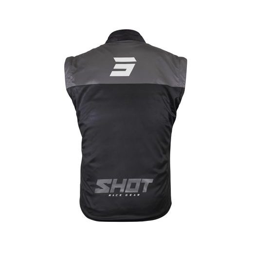 BODY WARMER SHOT LITE A08-15A1-A04-09 BLACK / WHITE M
