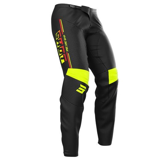 HLAČE SHOT DEVO BLOCK A05-11C-B01-38 NEON YELLOW 38