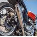 UNIVERSAL SILENCER GPR ULTRACONE CAFÉ RACER CAFE.32.ULTRA BRUSHED STAINLESS STEEL