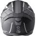 FULL FACE HELMET GMS VELOX ZG12601 GRAPHIC MATT BLACK-GREY XS